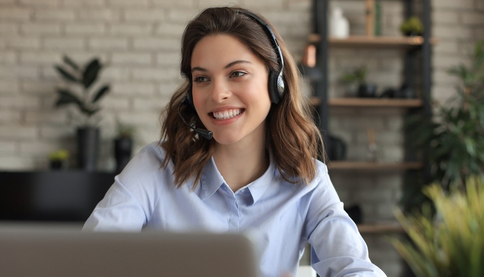 Women with Headset 